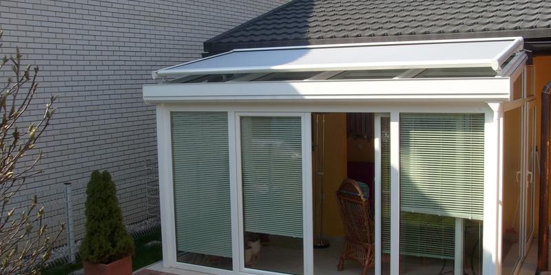 zonwering schuine lichtstraat